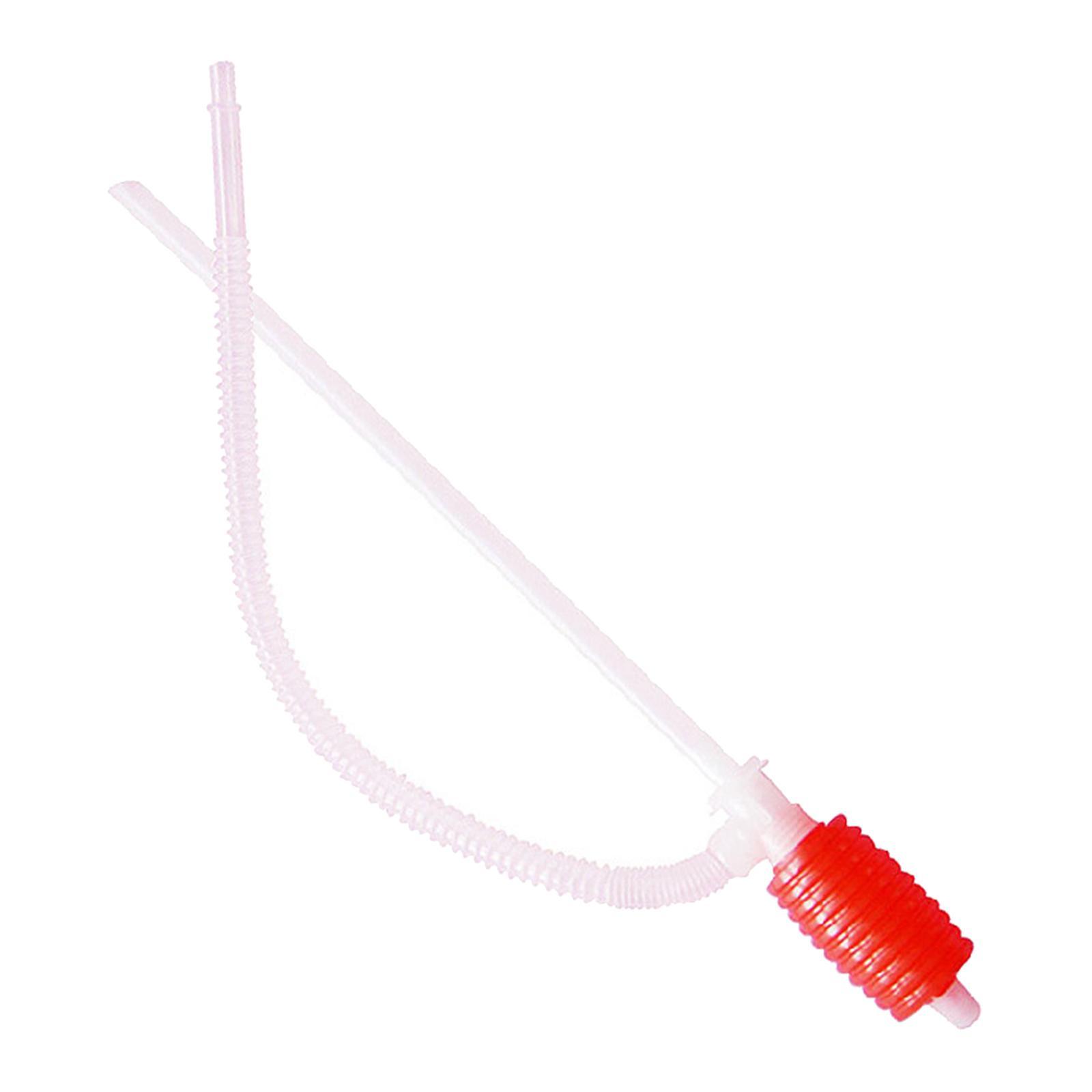 Portable Manual Liquid Transfer Siphon Pump   Gasoline Water