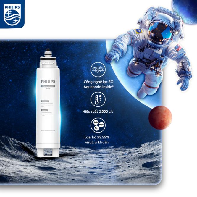 Combo lõi lọc cho máy lọc nước Philips ADD6912 - Hàng chính hãng