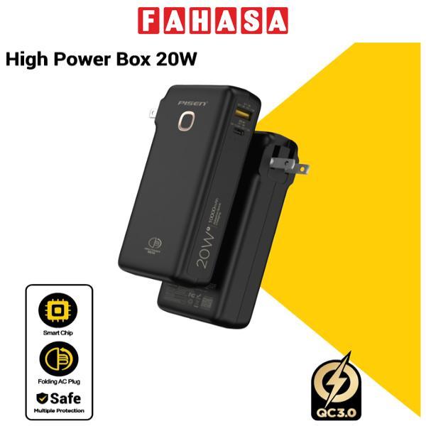 Sạc Dự Phòng Pisen Quick - High Power Box 20W 10000mAh - Pisen TS-D308