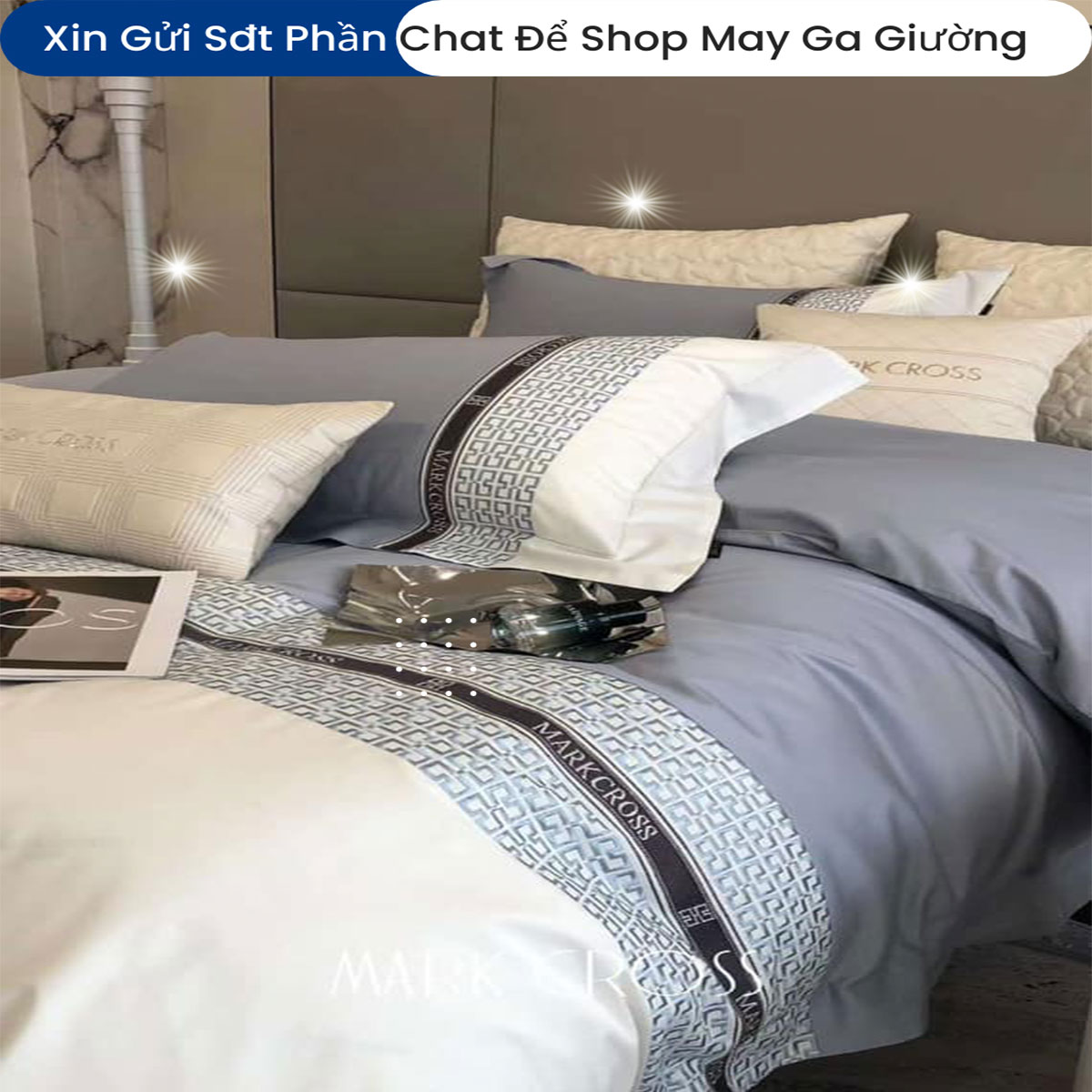 Bộ Chăn Ga Gối Lụa Tencel ANNA NGUYÊN Cao Cấp Chuẩn Khách Sạn 5 Sao Bộ Ga Ra Drap Đệm Chăn Chần Bông Cao Cấp