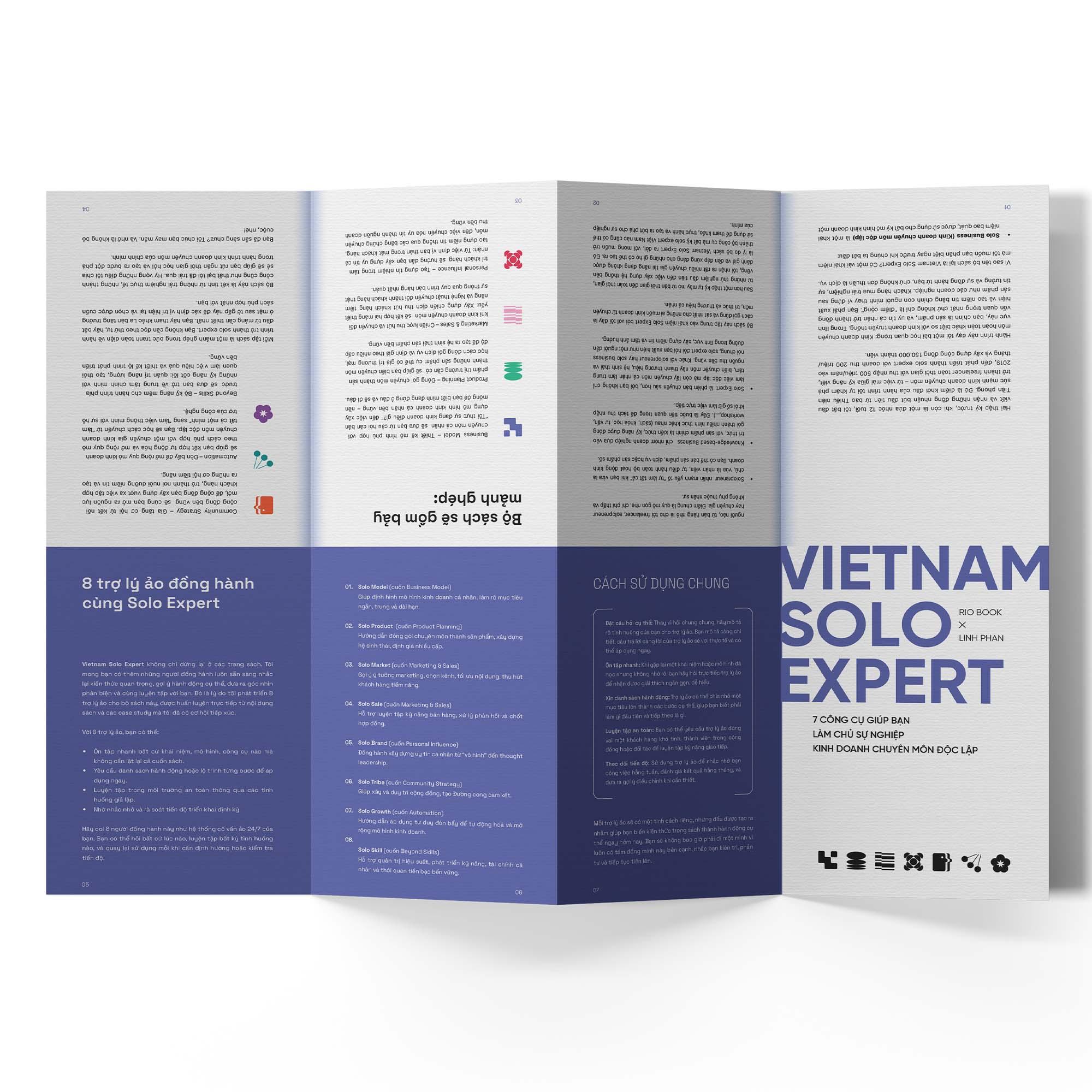 Sách - Boxset Vietnam Solo Expert - 7 Công Cụ Giúp Bạn Làm Chủ Sự Nghiệp Kinh Doanh Chuyên Môn Độc Lập (Hộp 7 Cuốn)