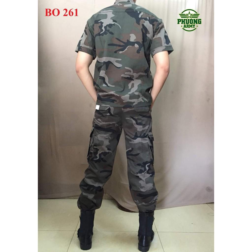 QUẦN ÁO THỜI TRANG RẰN RI NÂU CỘC TAY MÃ 261