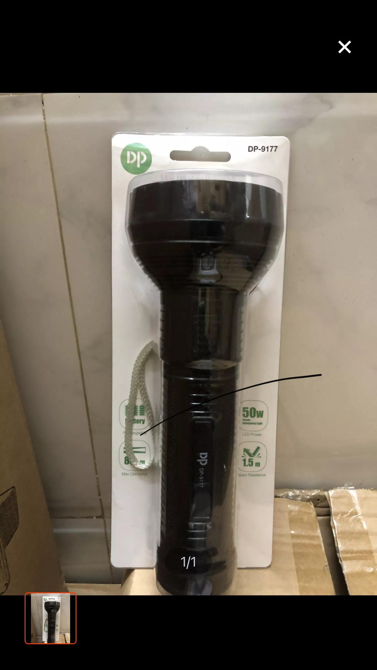 Đèn pin soi sáng DP 9177 , đèn pin Led kèm dây cắm sạc , đèn pin với 2 mức sáng thiết kế hiện đại , dễ sử dụng , an toàn và tiện lợi