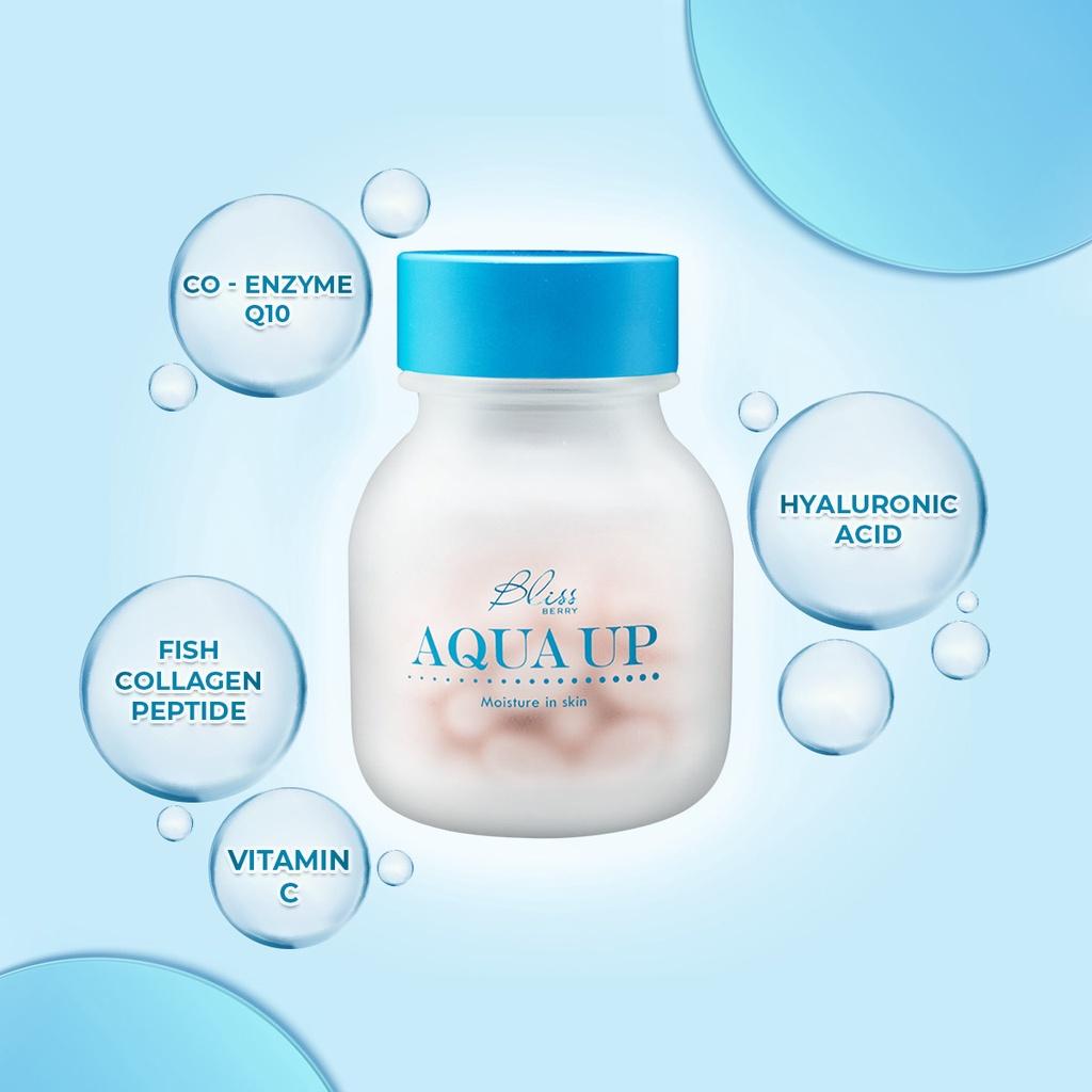 Viên uống cấp ẩm bổ sung collagen Blissberry AQUA UP 60 viên