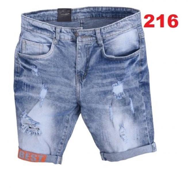 Quần short jean chất bò co giãn- quần lửng nam nhiều mẫu thời trang TINA ms213