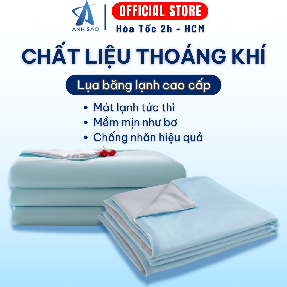 Chăn Mền Hè Mát Lạnh Ánh Sao Cao Cấp Chăn Mền Siêu Mỏng Nhẹ Chăn Lụa Thái Mát Lạnh Chăn Mỏng Mùa Hè Mềm Mịn Thoáng Khí