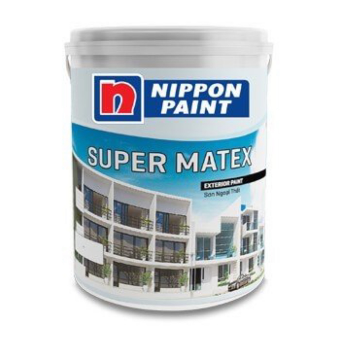 Sơn ngoại thất SuperMatex ngăn chặn sự xuống cấp của màng sơn (MÀU TRẮNG)