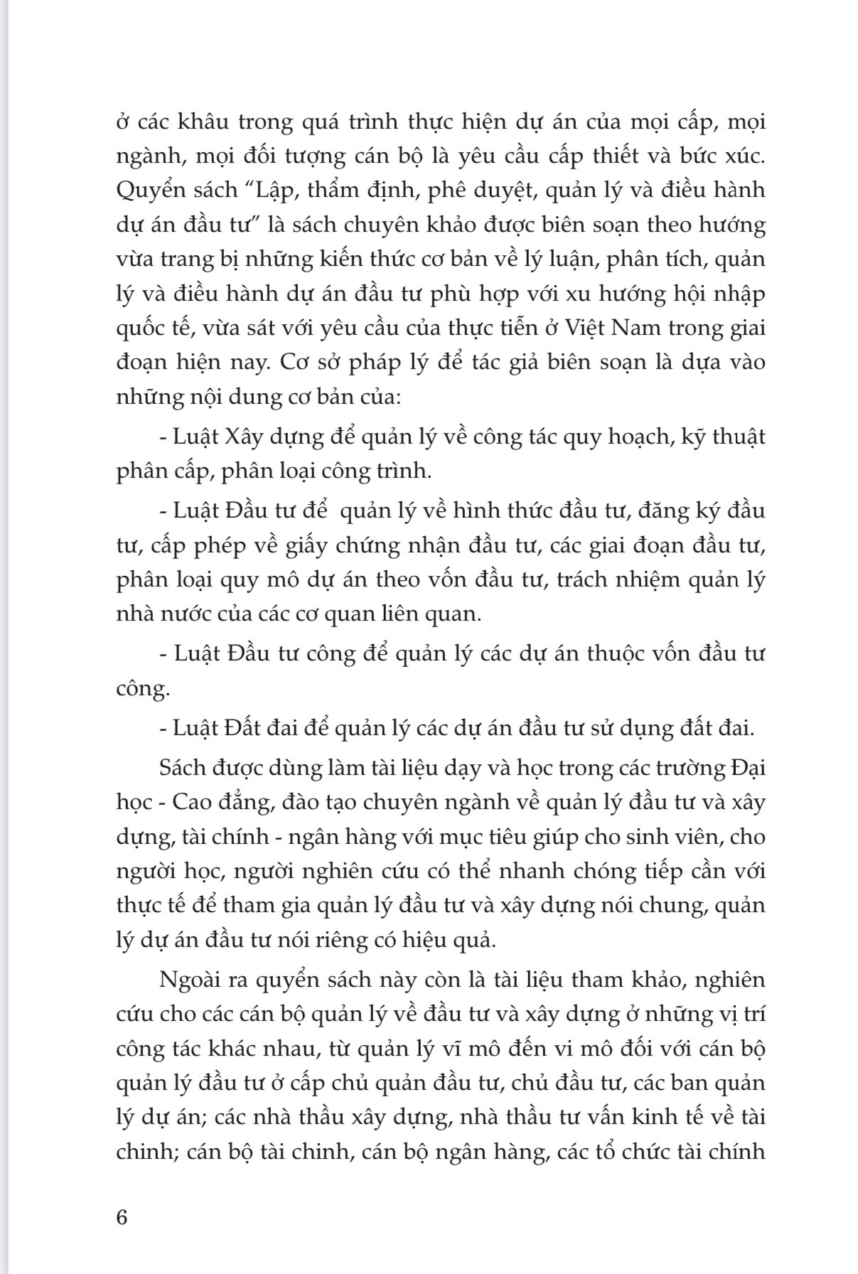 Lập, thẩm định phê duyệt, quản lý &amp; điều hành dự án đầu tư xây dựng (Tái bản lần thứ 1, có sửa chữa bổ sung)