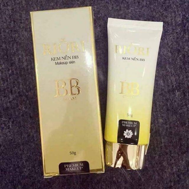 Kem Nền Riori BB Cream (50g) - Tặng Kèm Vòng Tay Phong Thủy May Mắn