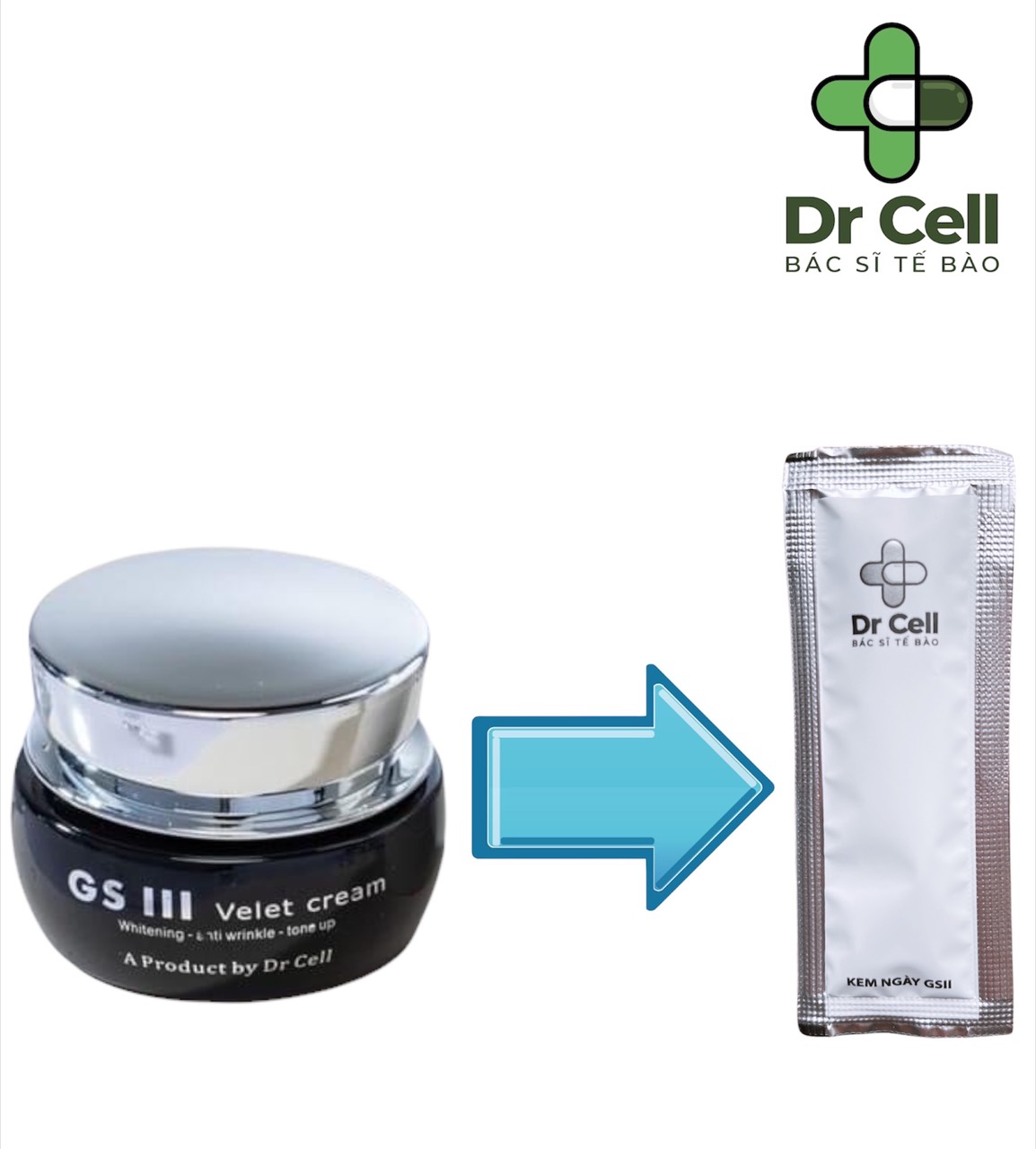 Set 5 gói dưỡng mini dùng thử DR CELL