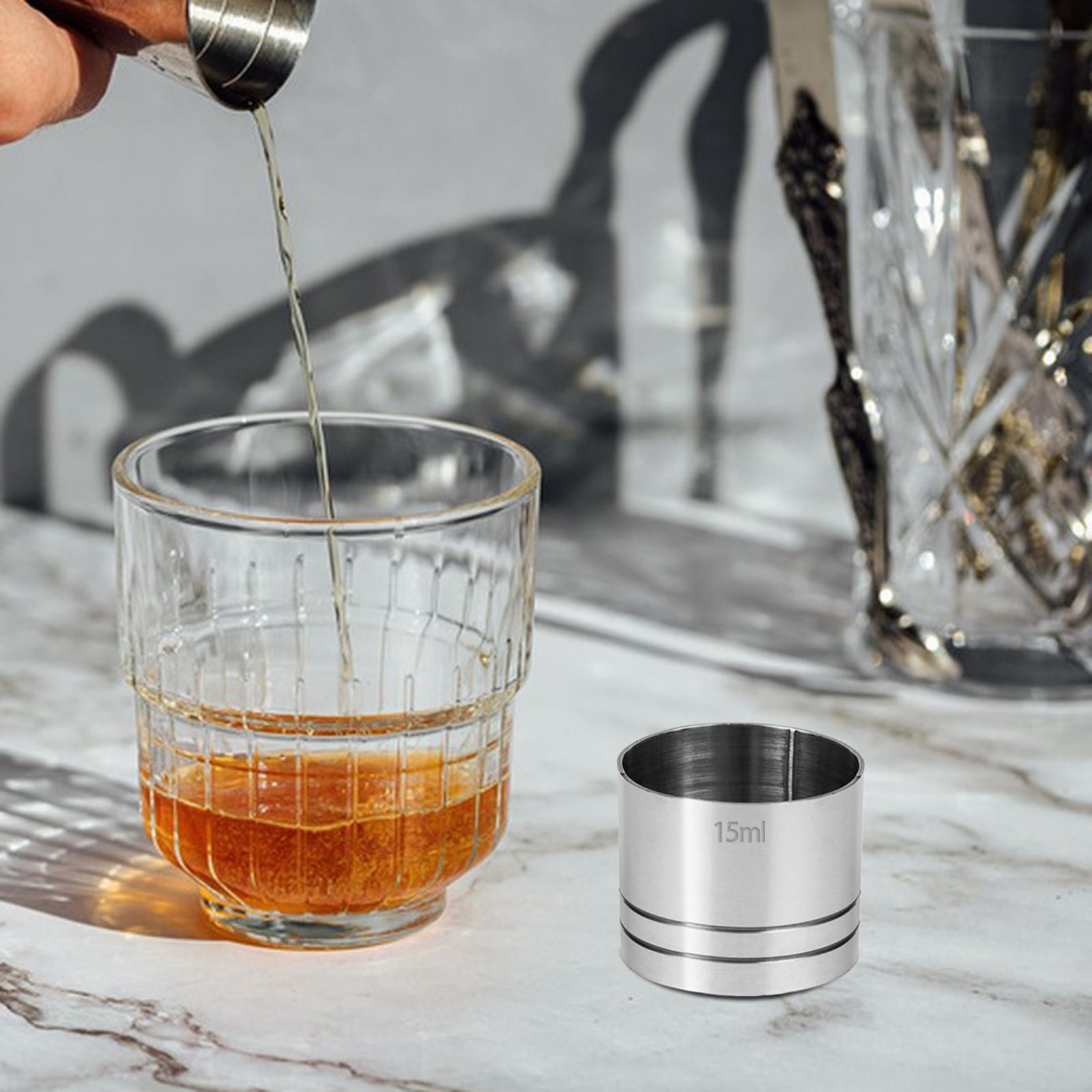Practical Cup Professional Bartender Drinks Measure Cup for Bar Kitchen