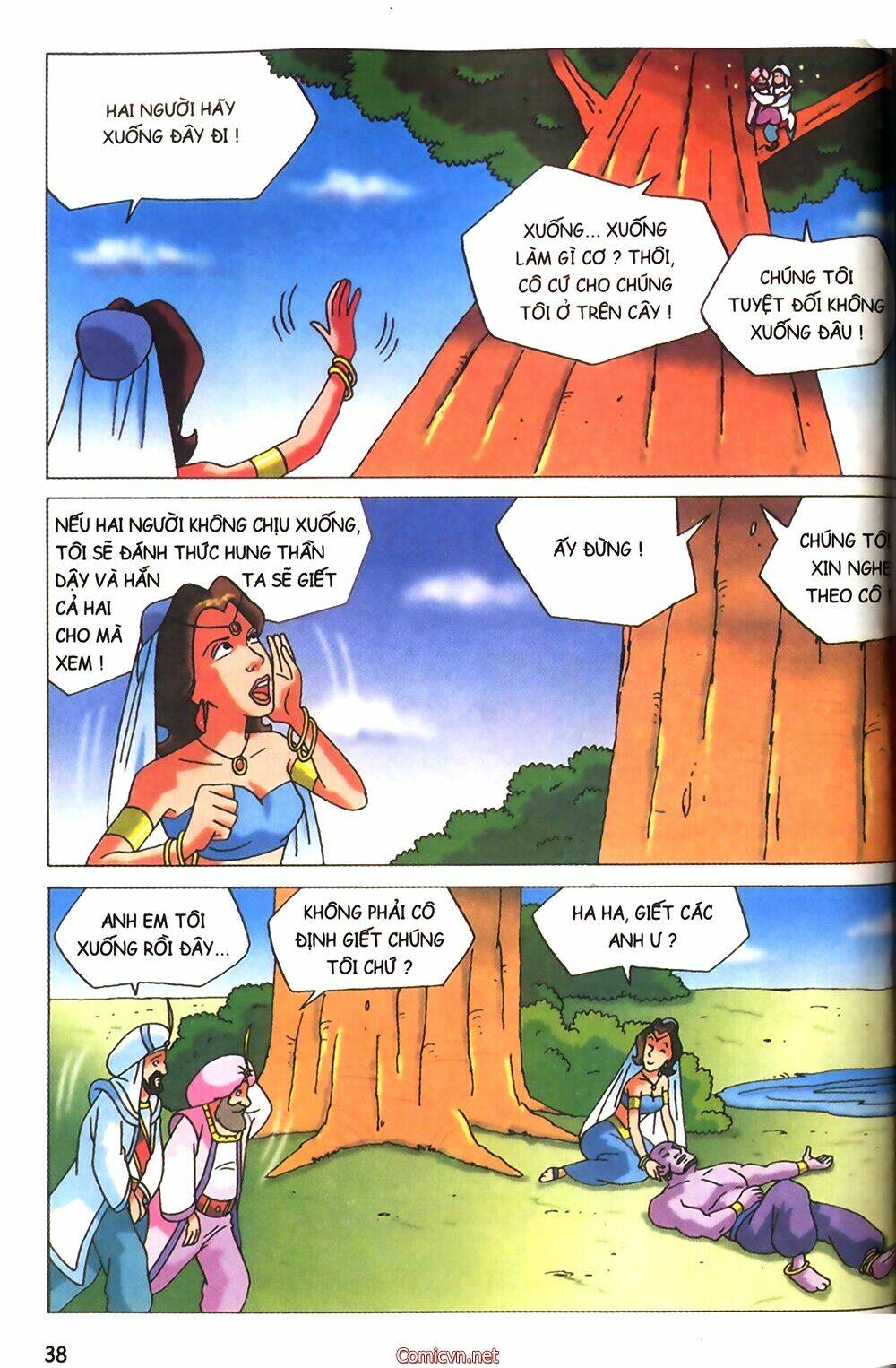 nghìn lẻ một đêm màu chapter 1 37