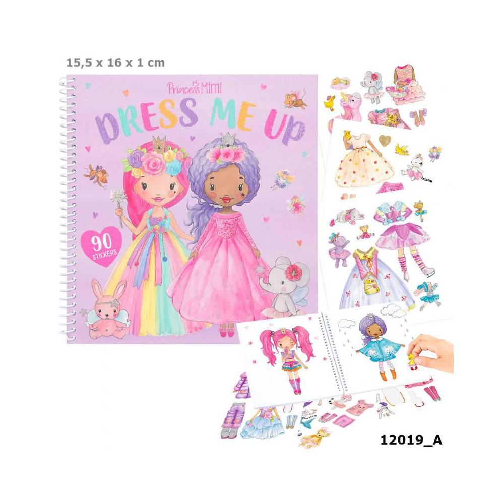Đồ chơi thiết kế sticker thời trang Mimi Dress Me Up TOPMODEL TM0012019