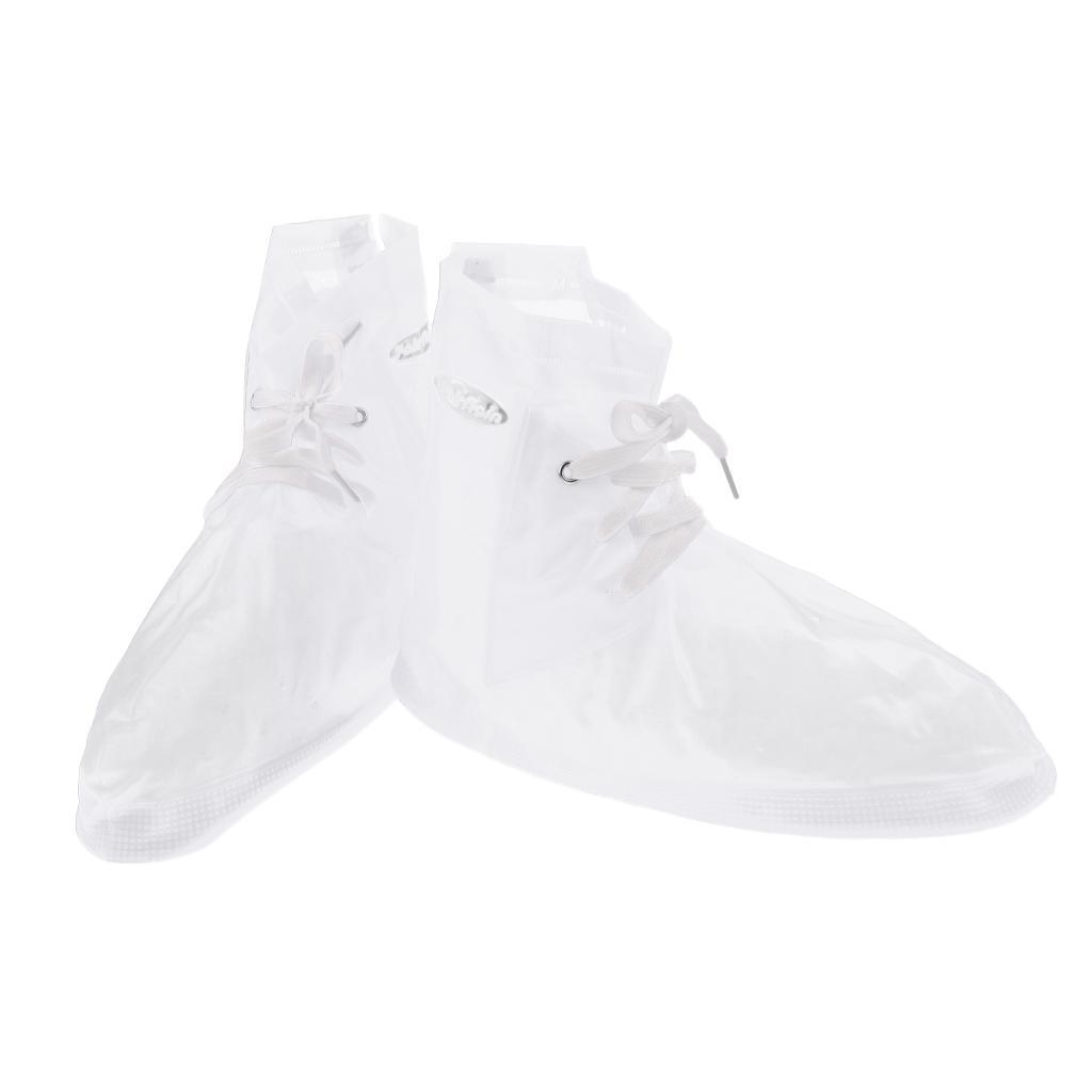 Waterproof Shoe Covers Anti-slip Rain Boots Overshoes for Unisex Adults - Choose Colors & Sizes
