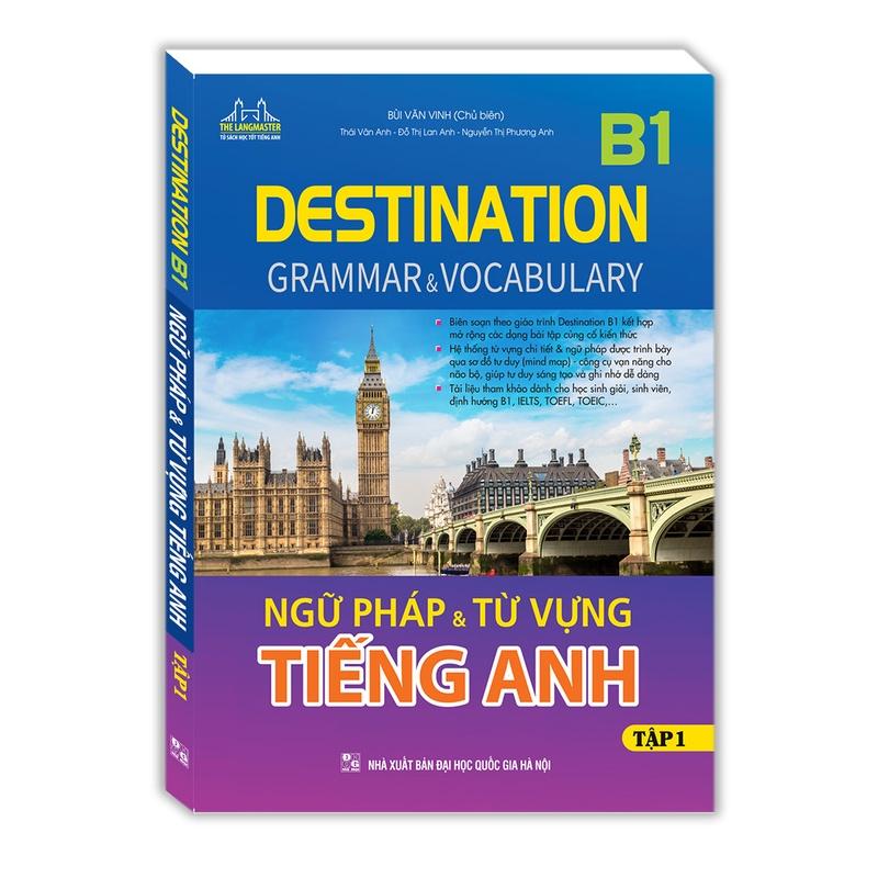Sách - Combo DESTINATION B1 - Ngữ pháp và từ vựng tiếng anh tập 1 + tập 2