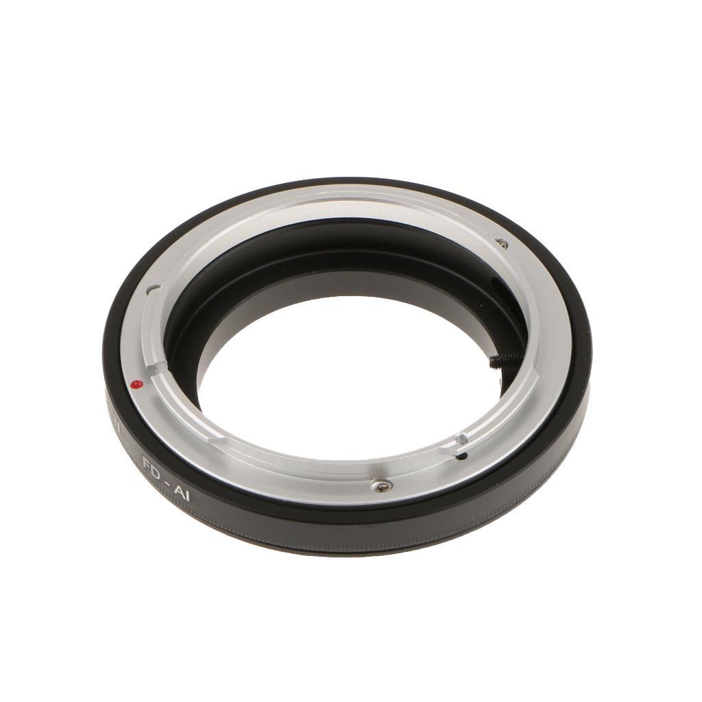 Camera Tube Lens Adapter Ring for Canon FD Lens to AI/F DSLR Camera