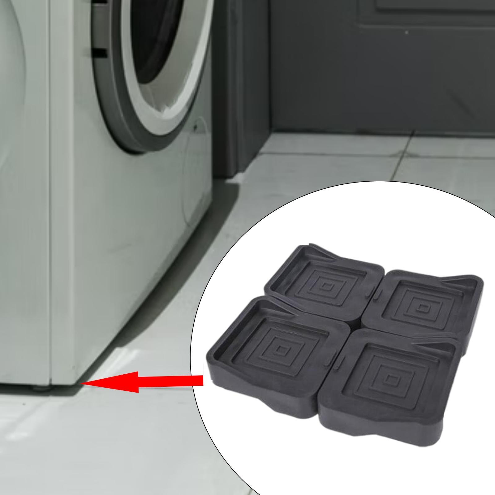 4x Anti Vibration Washer Feet Pads Washing Machine Base Keep Peace Universal