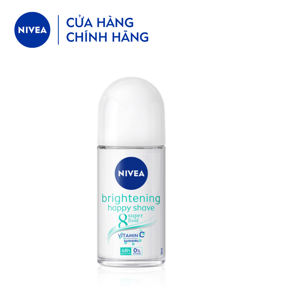 Lăn Ngăn Mùi NIVEA Dưỡng Sáng Da 8 Super Food | Vitamin C (50 ml)