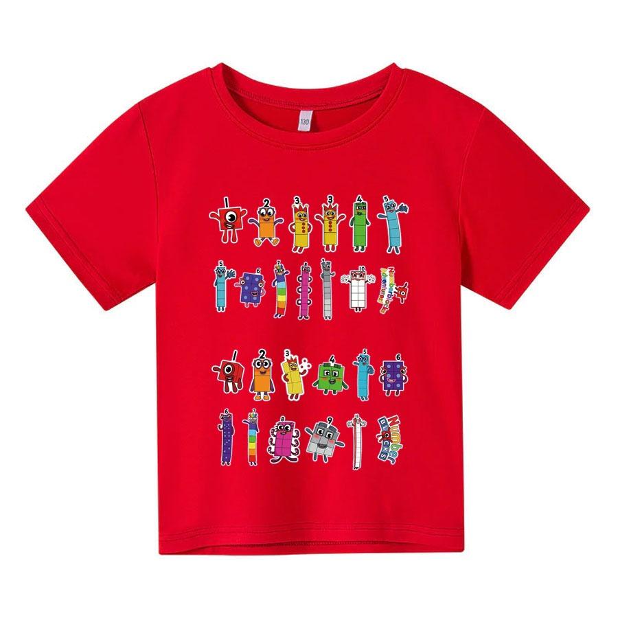 Áo thun trẻ em NUMBER LOCK 2, 4 màu, có size người lớn, Anam Store