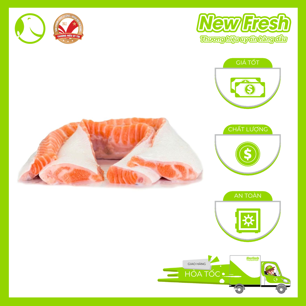 Lườn Cá Hồi Nauy Khay 1 kg