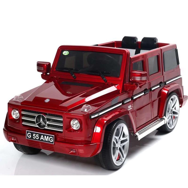 Ô Tô Điện Trẻ Em Địa Hình MERCEDES Model G55 AMG 4 Động Cơ + 2 ghế da đẳng cấp - DH STORE