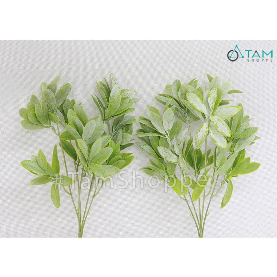 Cành lá thạch anh giả xanh mốc CHG-133
