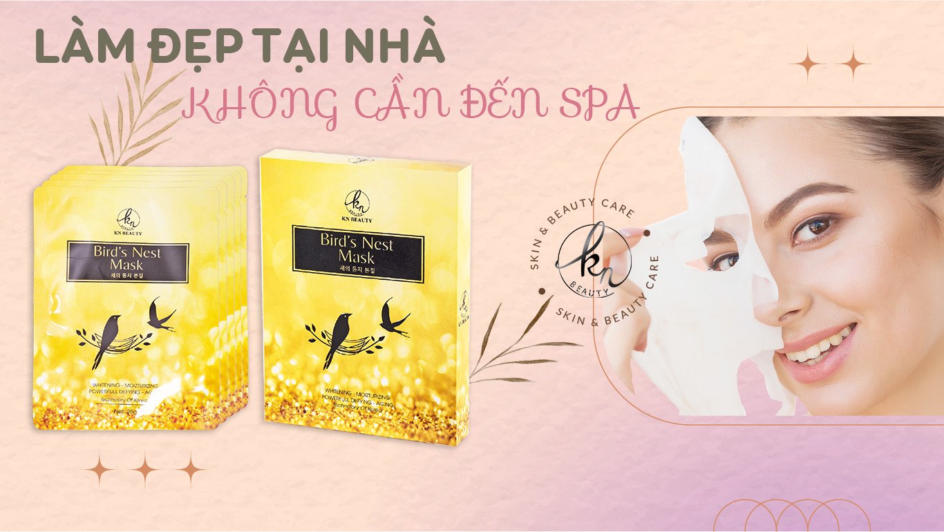 Mặt nạ dưỡng da tổ Yến collagen – KN Beauty