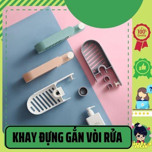 Khay Nhựa Cao Cấp Gắn Vòi Chậu Rửa Chén Để Xà Phòng, Cọ Rửa Bát Đĩa Nước Rửa Chén Bát HH0039