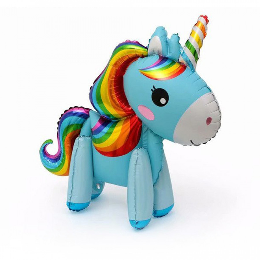 Mô hình bong bóng ngựa Unicorn cầu vông