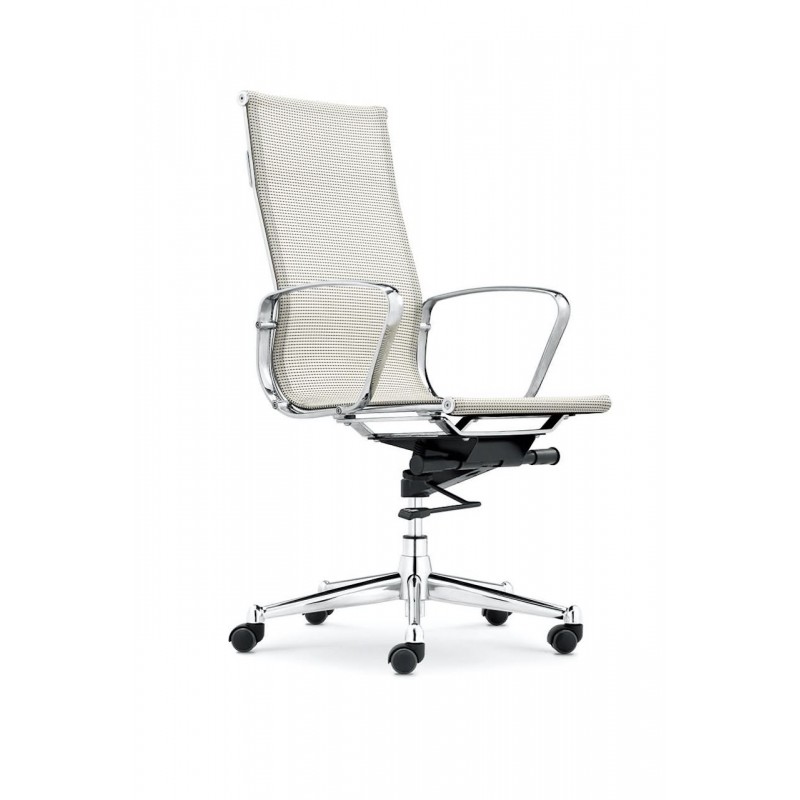 Ghế Làm Việc Chân Xoay Bọc Lưới Cao Cấp AMA-CM-F10A