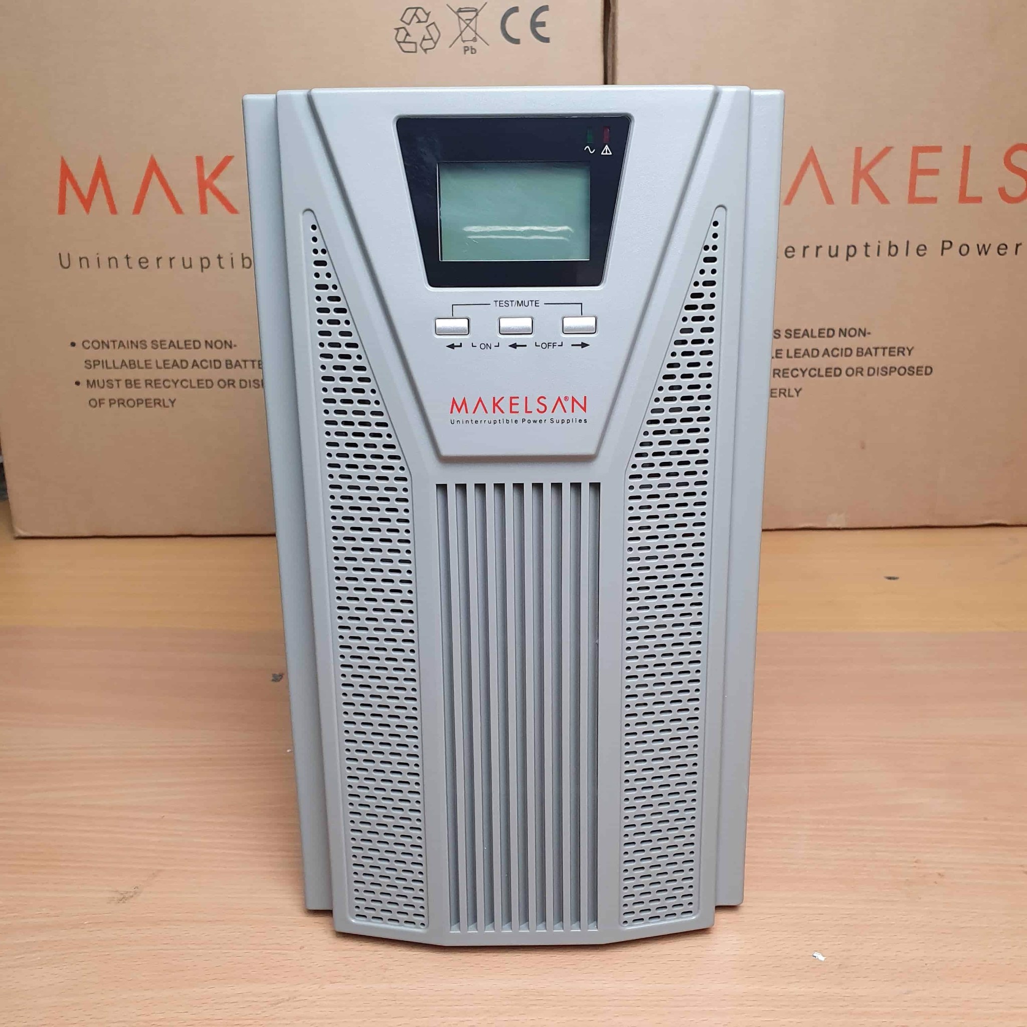 Bộ Lưu Điện UPS 3kVA Online - Makelsan ( Thổ Nhĩ Kỳ ) 100% Hàng Nhập Khẩu