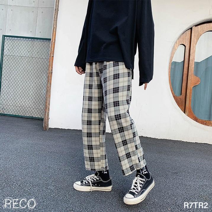 Quần vải nam Hàn Quốc dáng rộng Trousers Loose R7TR2