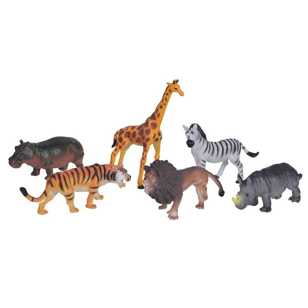 Đồ Chơi Mô Hình Động Vật Nature World Animal Set - Simba 104342401 - Safari (6 Chi Tiết)
