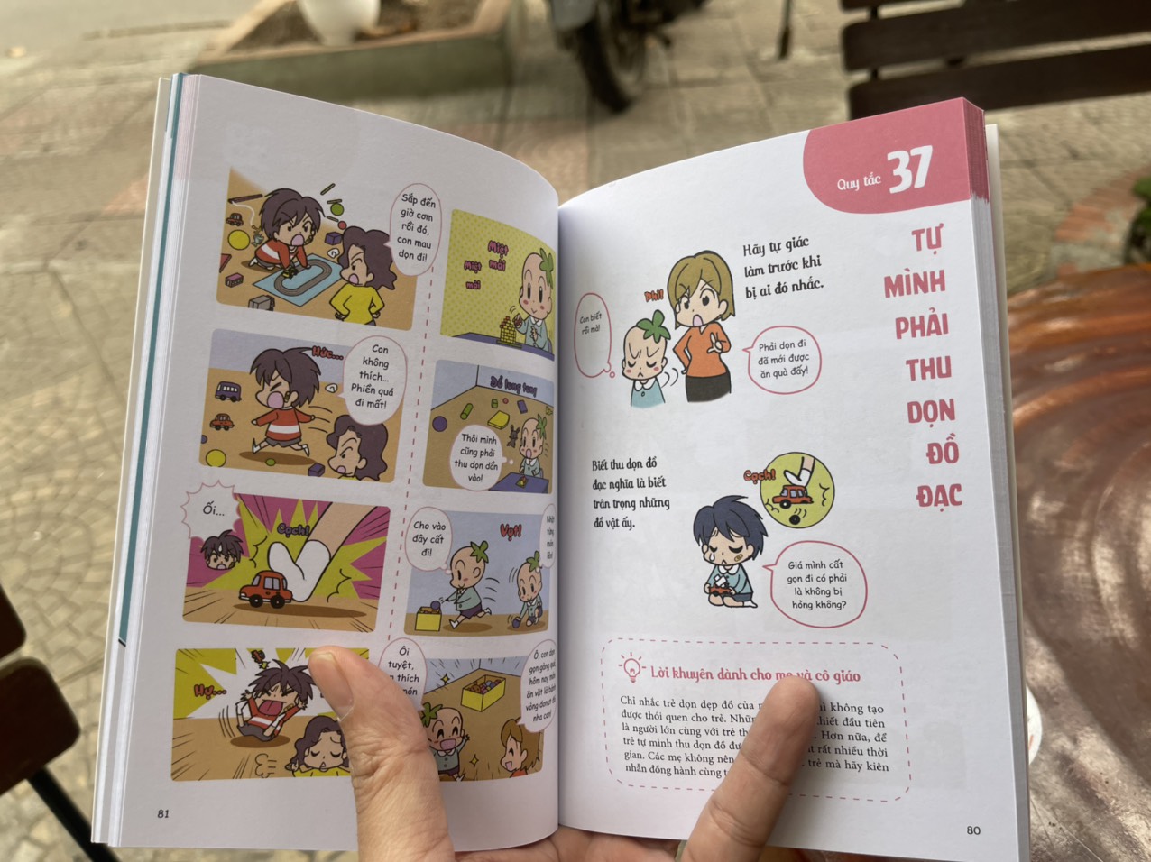 CÙNG CON RÈN NẾP SINH HOẠT – 45 QUY TẮC DÀNH CHO TRẺ EM MẪU GIÁO - Hiroyuki Yokoyama & Hoạ sĩ Miru Akeno – Phạm Thu Hương dịch -Thái Hà – NXB Công thương
