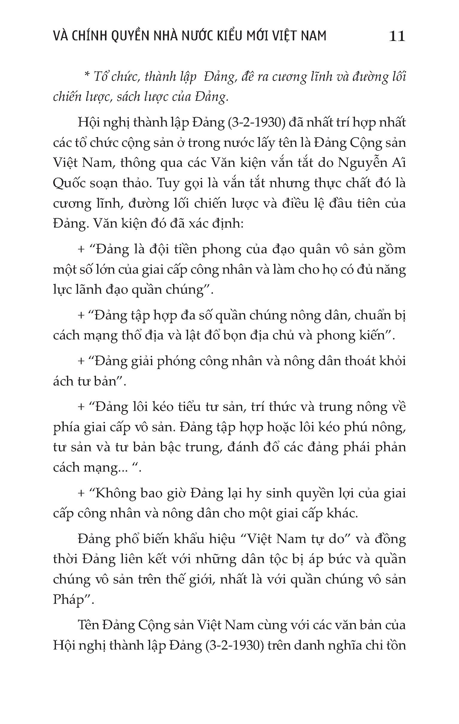 Hồ Chí Minh - Người Xây Dựng Đảng Cộng Sản và Chính Quyền Nhà Nước Kiểu Mới Việt Nam