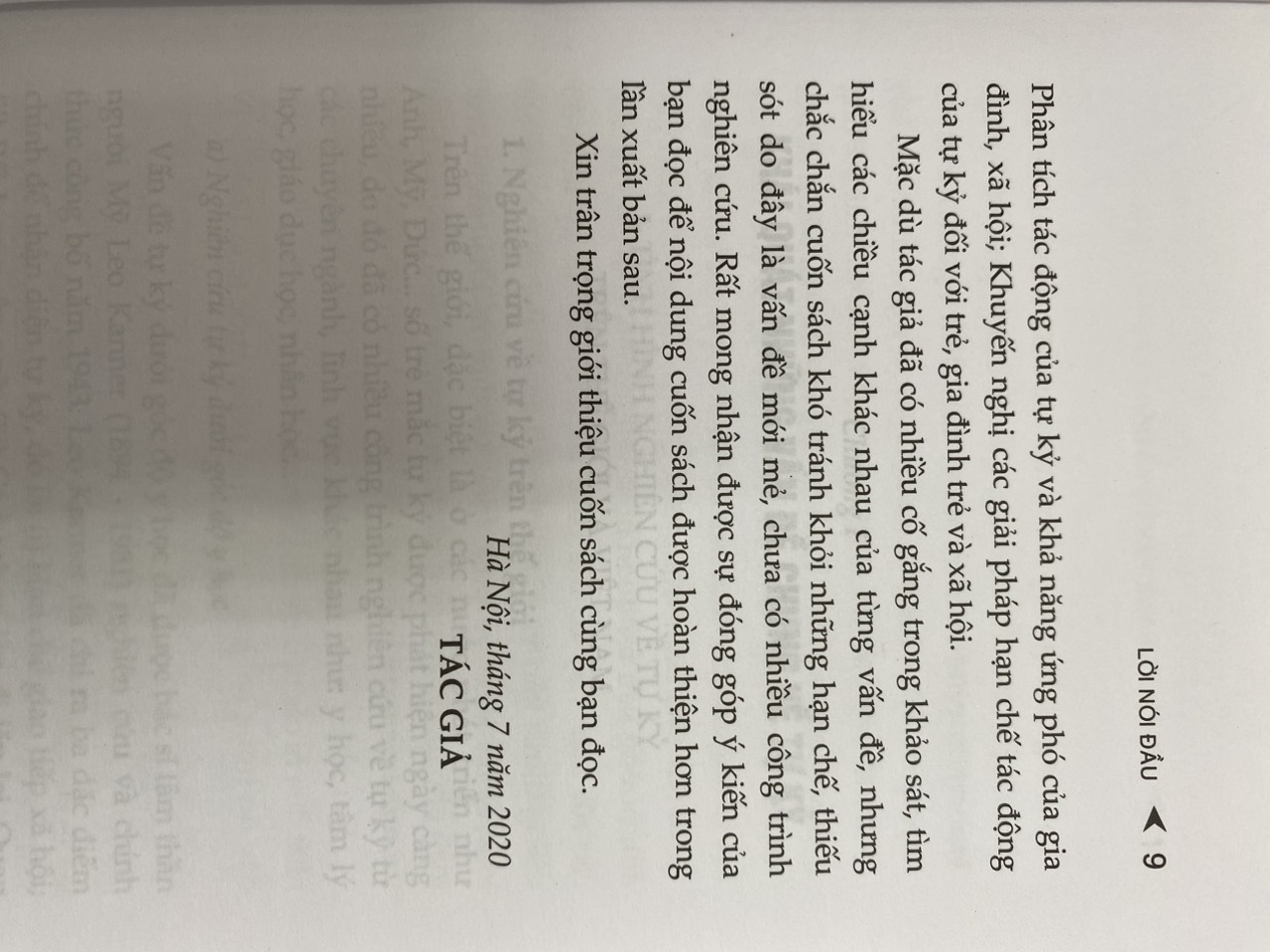 Nghiên cứu trẻ tự kỷ ở Hà Nội trong bối cảnh nhận thức và ứng phó của Gia đình, Xã hội