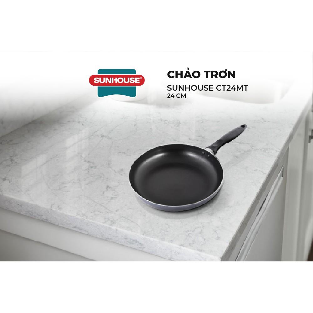 Chảo trơn Sunhouse CT26MT 26cm (đen) - Hàng chính hãng