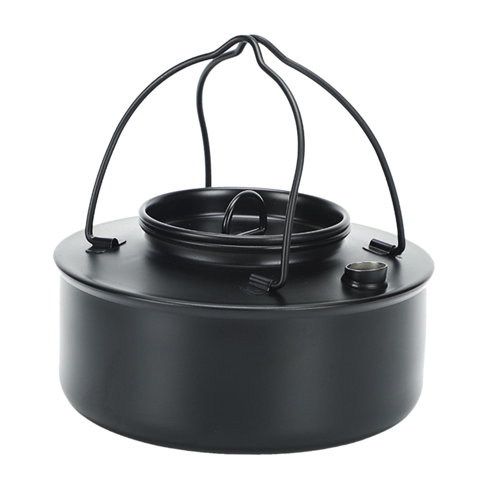 Outdoor Tea Coffee Pot Teapot Camping Kettle for Hiking Barbecue Backpacking