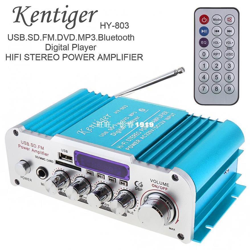 Amply Nào Tốt, Amply 12V, Amly mini Karaoke Kentiger HY 803 ,BT-298ACông Suất Lớn Âm Thanh Hay, Âm Bass Chuẩn