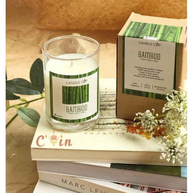 Nến Thơm Candle Cup Tinh Dầu Thiên Nhiên Cao Cấp Sáp Cọ - C'Yin Candle