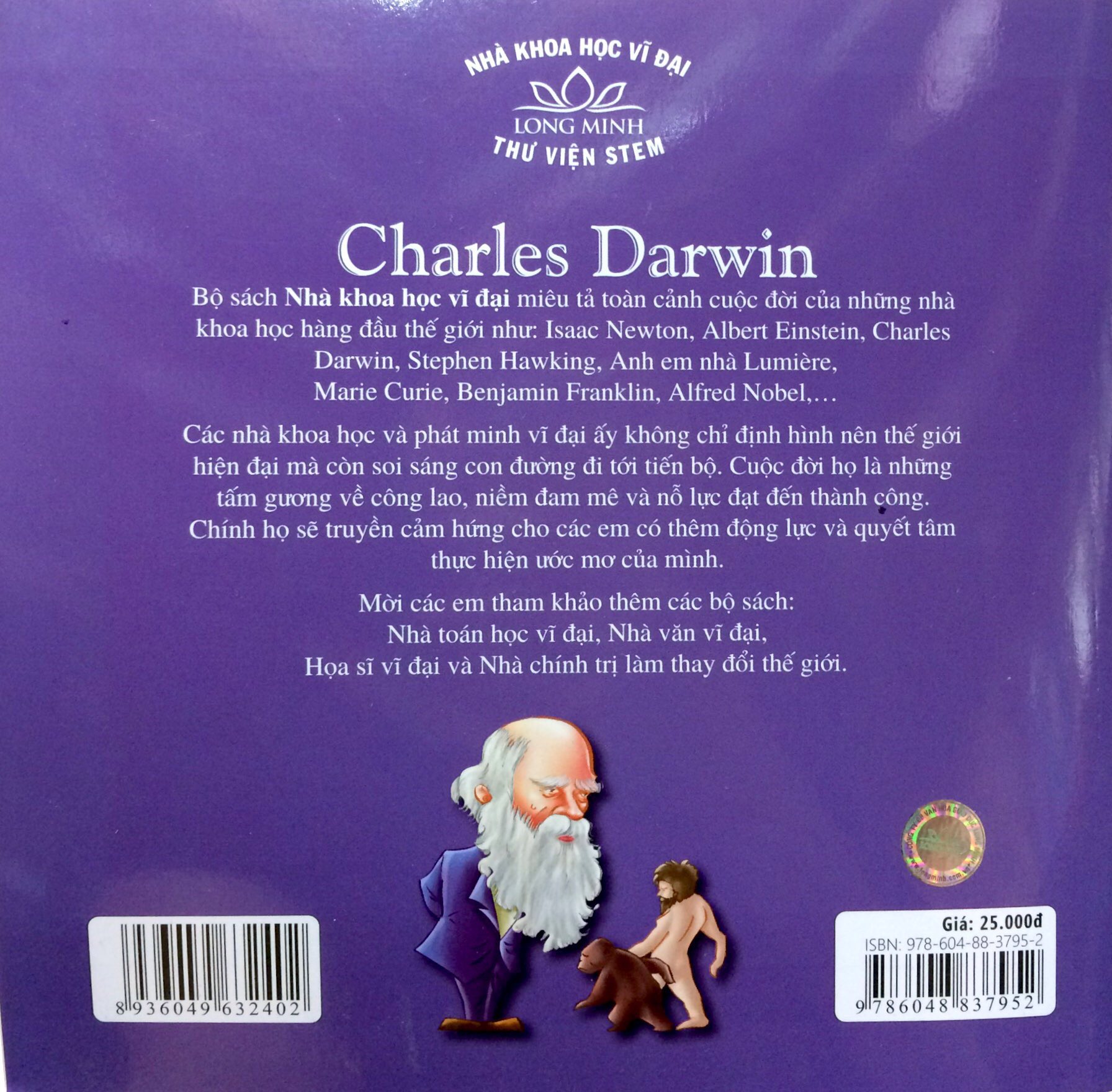 Tủ Sách Nhà Khoa Học Vĩ Đại - Charles Darwin