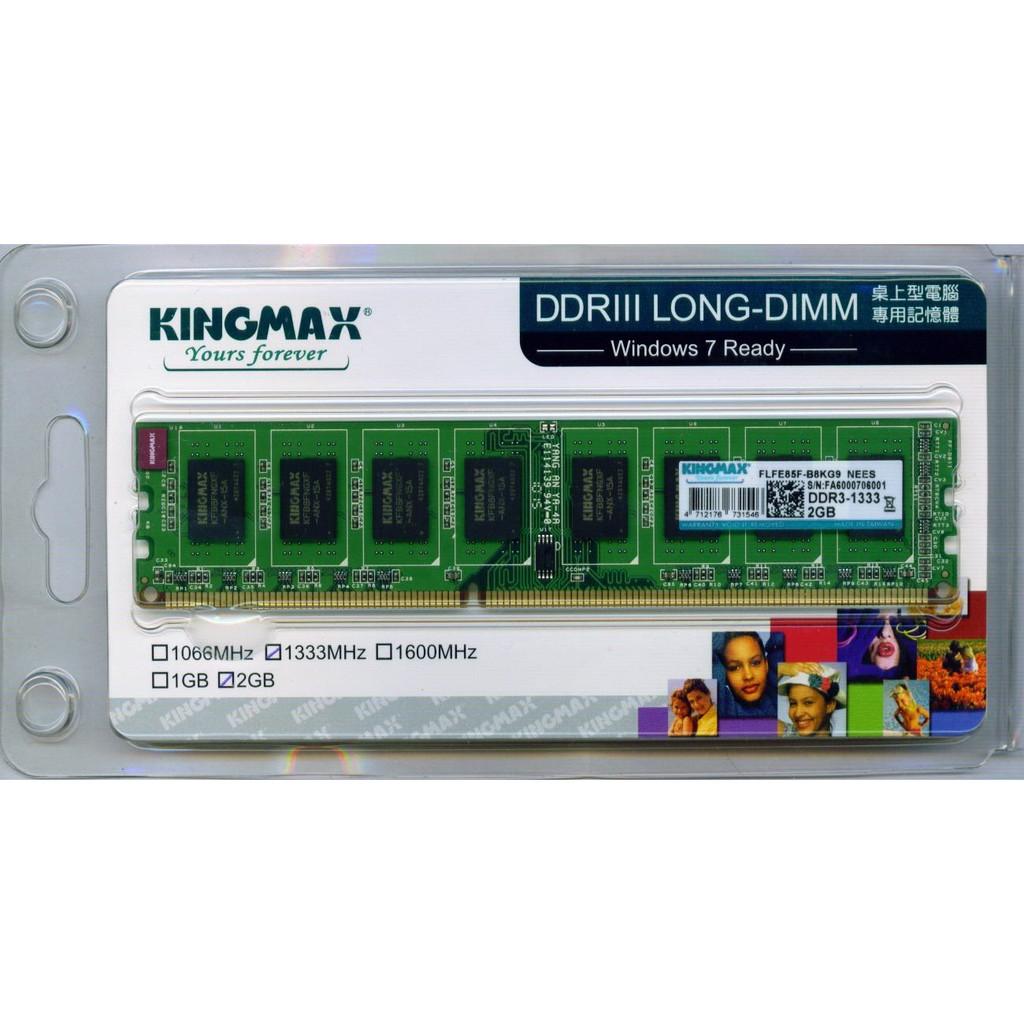 DDR3 Kingmax 2GB Buss 1333Mhz- Hàng Chính Hãng