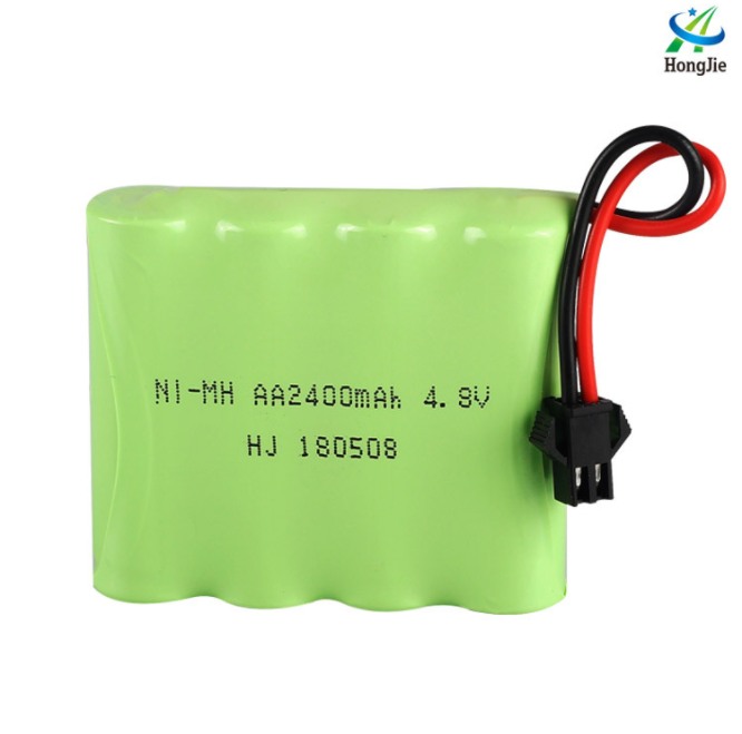 Pin 4.8v 2400mah Ni Mh Pin sạc xe điều khiển từ xa