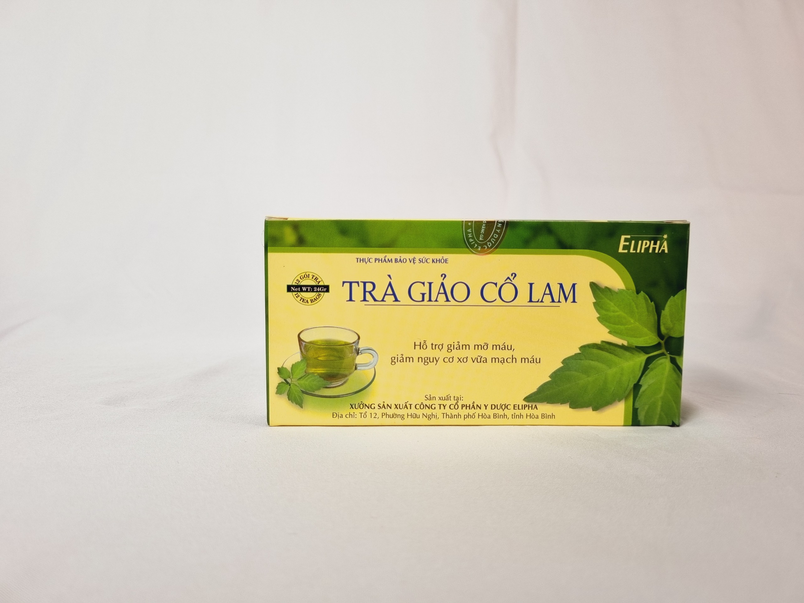 Trà Giảo Cổ Lam, Hạn Chế Lão Hóa, Giảm Căng Thẳng Mệt Mỏi (12gói x 2g)