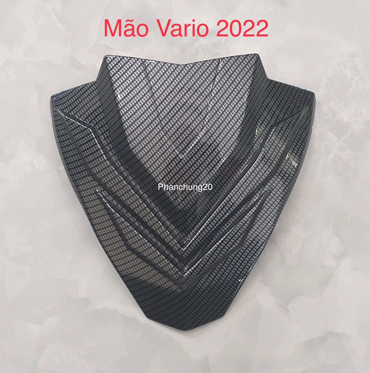 ỐP MÃO DÙNG CHO XE VARIO 160 - VARIO 2022 2023 CACBON ( CHỈ DÙNG CHO PHANH CBS )