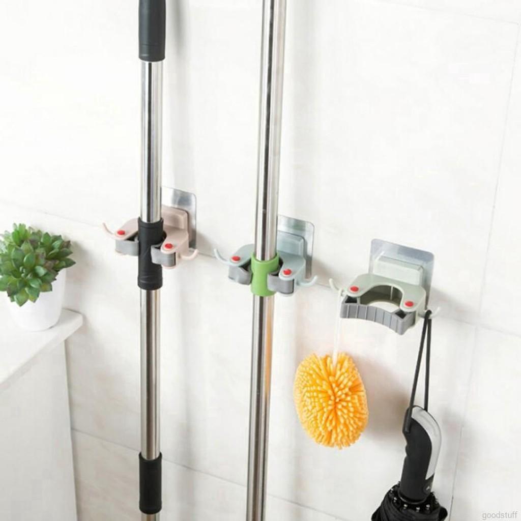 Bộ Móc Treo Chổi Cây Lau Nhà Đồ Đạc Gắn Tường Thần Thánh