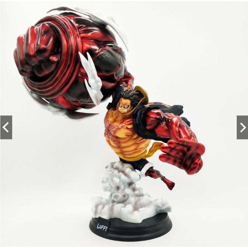 Mô Hình Figure One Piece Luffy Gear 4 tấn công 39cm