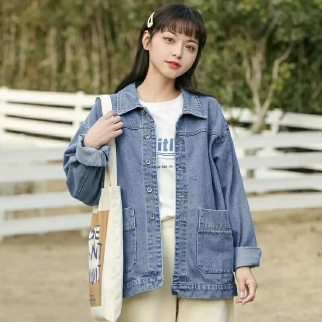 Áo khoác nữ đẹp túi bà ba nhiều màu lựa chọn nhiều màu lựa chọn-A3109 - Xanh đậm