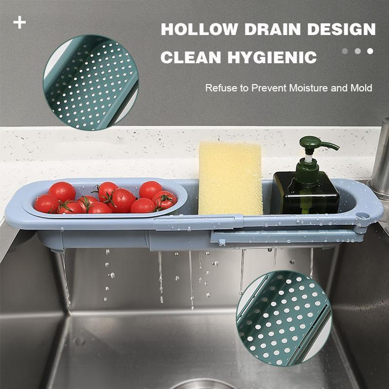 Kính Thiên Văn Bồn Rửa Nhà Tổ Chức Cho Nhà Bếp Tiện Lợi Bọt Biển Giá Đỡ Người Tổ Chức Đựng Khăn Phụ Kiện Nhà Bếp Kệ Giá Để Lưu Trữ