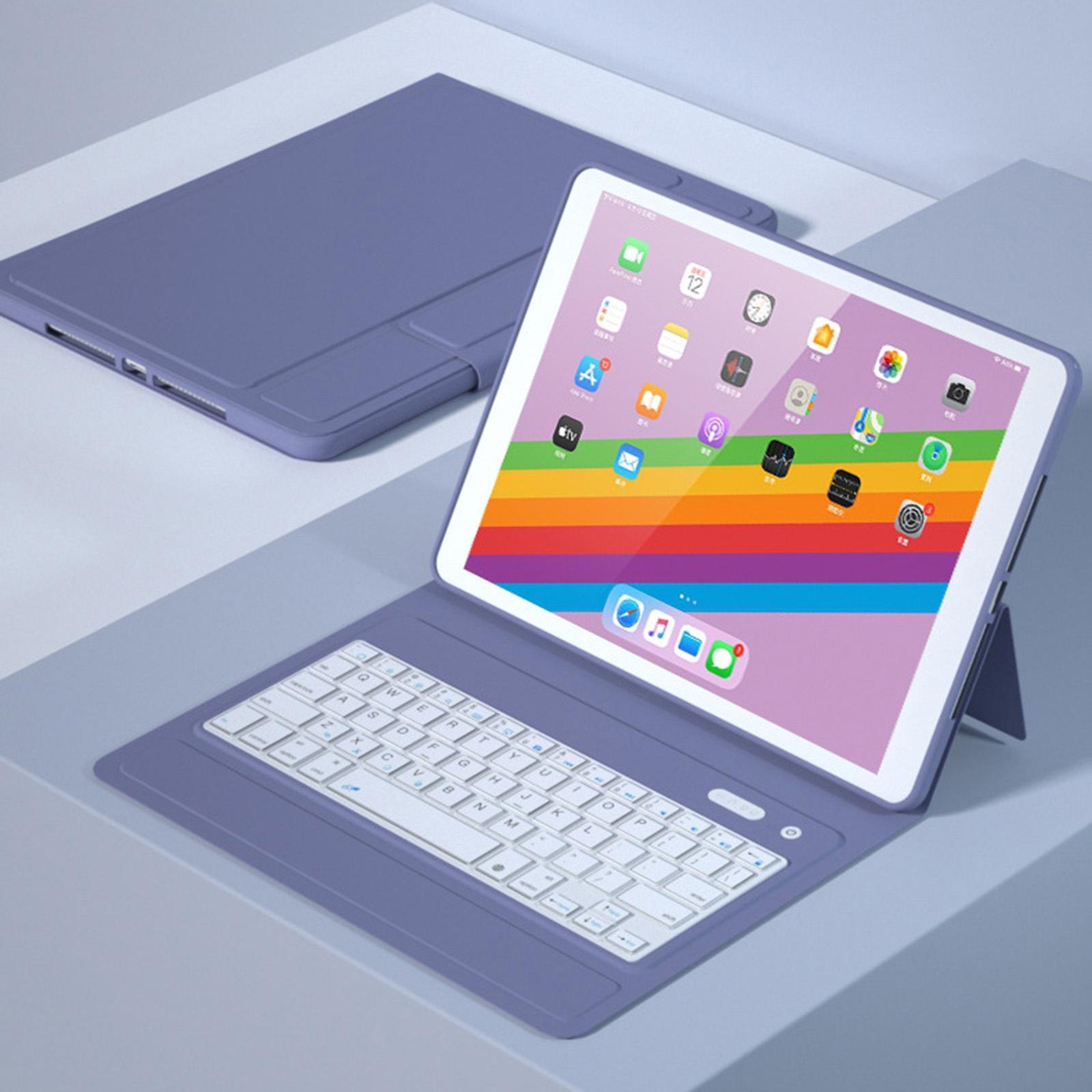 Bluetooth Keyboard Case Cover for iPad Pro 10.5 w/Pen Holder Multi-function